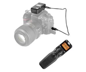 Pixel TW283-DC2 sans Fil Intervallomètre Déclencheur à Distance avec Minuterie Télécommande pour Nikon DF D5600 D3100 D3200 D3300 D5000 D5300 D5500 D90 D7000 D7100 D7200 D610 D750 P7700 P7800