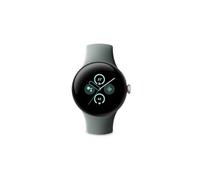 Pixel Watch 2 - Boîtier en aluminium Champagne Doré - Bracelet sport Vert Sauge - 4G LTE