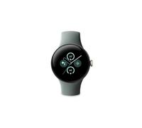 Pixel Watch 2 - Boîtier en aluminium Champagne Doré - Bracelet sport Vert Sauge - Wifi