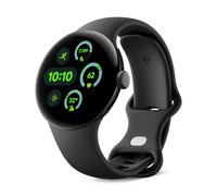 Google Montre connectée Pixel Watch 3 45 mm 4G Noir mat Bracelet noir volcanique 32 Go