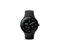 Pixel Watch 4 41 mm Bluetooth Noir Mat avec bracelet sport fluoroélastomère Noir Volcanique