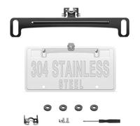 Pixelman Support universel pour plaque d'immatriculation de voiture, kit d'accessoires pour caméra de recul, support d'installation pour caméra de recul et caméra de recul
