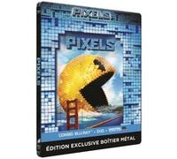 Pixels Combo Blu-ray + DVD - Steelbook Edition limitée E