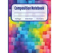 Pixels & Possibilities Gamer Wide Ruled Composition Notebook: Level Up Your Mind - Power Up Your Dreams Journal for Boys, Girls, Tweens and Teens with Colorful Video Game Theme | 7.5 x 9.25 in.