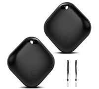 Pixelure 2PCS Android Smart TagAir Traceur Tag, Android AirTraceur Tag Traceur Localisateur D’Objets Bluetooth Fonctionne avec l’app Google Localiser pour Bagages/Sacs/Clés/Portefeuilles/Vélos