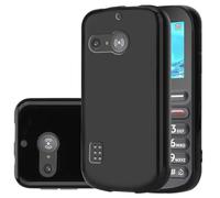 PIXFAB Coque noire pour Doro 1880, [ultra fin] résistante aux rayures en gel TPU caoutchouc souple [étui de protection] pour Doro 1880