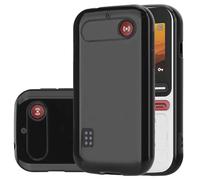 PIXFAB Coque noire pour Doro Leva X10, [ultra fin] résistant aux rayures en gel TPU caoutchouc souple [étui de protection] coque de téléphone pour Doro Leva X10