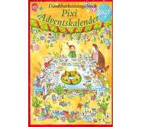 Pixi Adventskalender Dankbarkeitstagebuch 2025: Dankbarkeitsbuch | 180 Seiten | Positive Gedanken