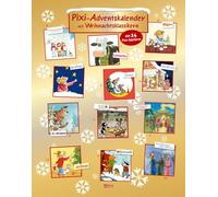 Pixi Adventskalender GOLD 2026: Adventskalender mit 24 Weihnachts-Klassikern als Pixi