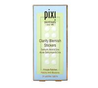 Pixi Beauty Clarity Blemish Stickers | Patchs Anti-Imperfections à l’Acide Salicylique, Thé Vert et Cica | Traitent en Douceur et Purifient la Peau | 24 Patchs