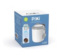 Pixi | CatIt boîte à aliments sous vide pour chats | 9,6l / 5,5 kg, 26 x 24,5 x 30,7 cm | avec spatule