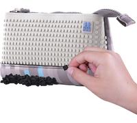 PIXIE CREW - grande mallette Minecraft Gris-bleu