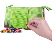 Pixie Crew Green Pocket/ Etue pour les joueurs de Minecraft petit panneau