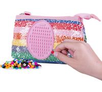 PIXIE CREW - mallette avec paillettes roses