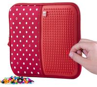 PIXIE CREW Pochette créative XL pour petites choses tissu rouge à pois blancs