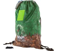 PIXIE CREW - Sac à dos MINECRAFT vert-brun