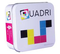 Pixie Games Quadri | Jeu de Cartes stratégique | Dès 8 Ans | 2 à 6 Joueurs | Jeu de logique et de stratégie | Cadeau Original | Idéal en Famille ou Entre Amis