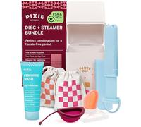 Pixie Menstrual Disc Collection - 2 Reusable Period Discs with Applicator, Sterilizer, Feminine Wash & Totes for Feminine Care, Tampon-Style Insertion - All-in-One Easy Period Solution