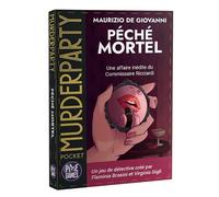 PIXIEGAMES - Murder Party Pocket : Péché Mortel - Jeu de Société Murder Party et Déduction - Escape Game Immersif - Bluff et Enquête Policière - 1 à 6 Joueurs - Dès 12 Ans