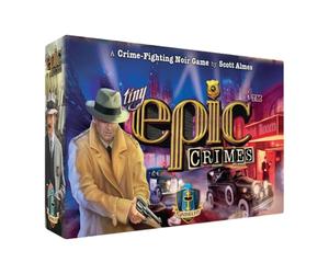 PIXIEGAMES - Tiny Epic Crimes - Jeu de Société Stratégique et Déduction - Enquête Policière - 1 à 4 Joueurs - Dès 14 Ans
