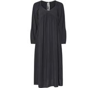 PixieGirl Petite PixieGirl Petite Black Acid Wash Open Back Midi Dress Black EU 34 Petite (UK 6 P)