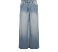 PixieGirl Petite PixieGirl Petite Blue Non-Stretch Rivet Side Seam Jeans