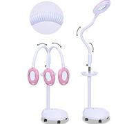 Pixier 20X Lampe Loupe Hauteur Librement Réglable Sur Pied Esthetique Frontale Lampe Loupe Sur Pied Pour Broderie Medical Lumière Froide LED Pour Laboratoires Et Esthéticiens L