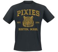 Pixies PHYS Ed Homme T-Shirt Manches Courtes Noir M 100% Coton Regular/Coupe Standard