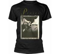 Pixies Surfer Rosa Mens Black T Shirt Pixies Tee Black T-Shirts à Manches Courtes(Large)