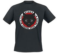 Pixies Tame Homme T-Shirt Manches Courtes Noir XL, 100% Coton, Regular/Coupe Standard