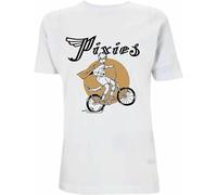 Pixies Tony Mens White T Shirt Pixies Tee White White T-Shirts à Manches Courtes(Large)