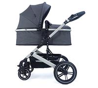 Pixini Poussette 3 en 1 NEYLA, Trio, Enfant, Siège Auto, Accessoires (Gris/Anthracite)