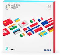 Pixio Flags Jeu De Construction Magnétique