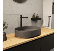 PixL 50 x 36,5 x 12 cm vasque à poser Infinitio, sans trop-plein, gris (CEPX5037GRM)