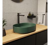 PixL 50 x 36,5 x 12 cm vasque à poser Infinitio, sans trop-plein, vert (CEPX5037GEM)