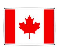 Pixly® Aimant de réfrigérateur motif drapeau du Canada - Grande taille - Souvenir canadien - Cadeau fantaisie