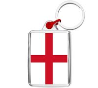 Pixly® Porte-clés avec drapeau de l'Angleterre - Cadeau souvenir, claire, M