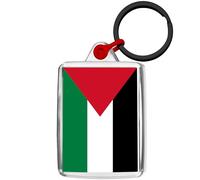 Pixly® Porte-clés drapeau de la Palestine - Souvenir palestinien, claire, M