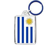 Pixly® Porte-clés drapeau de l'Uruguay - Souvenir - Cadeau souvenir, claire, M