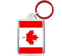 Pixly® Porte-clés drapeau du Canada - Souvenir canadien, claire, M