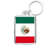 Pixly® Porte-clés drapeau mexicain souvenir souvenir mexicain, claire, M