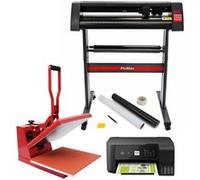 PixMax 38cm Presse à Chaud Plat, Plotter Découpe Vinyl, Imprimante, Outils de Traçage G
