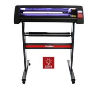 PixMax Découpe de vinyle 72 cm LED - Plotter, Découper, Création T-Shirt, Autocollant, Personnalisation [Stand & Housse de protection INCLUS)