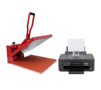 presse à transfert 50cm & imprimante Epson en kit Presse à chaleur Imprimante à sublimation