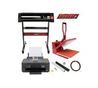 PixMax Lot de Presse à Chaud Plat 50 cm & Imprimante