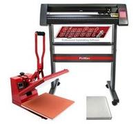Pixmax machine presse à chaud, plotter de découpe de vinyle & logiciel signcut pro kit G