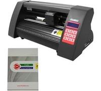 PixMax - Plotter de Découpe Vinyle de 52,5cm avec Logiciel FlexiStarter Gris G