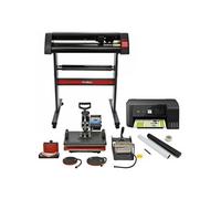 PixMax Presse 5 en 1, Plotter Découpe Vinyl, Imprimante, Kit Outils de Traçage
