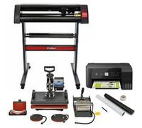 PixMax Presse 5 en 1, Plotter Découpe Vinyl, Imprimante, Kit Outils de Traçage