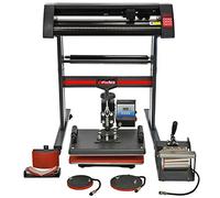 Pixmax machine presse à chaud, plotter de découpe de vinyle & logiciel signcut pro kit